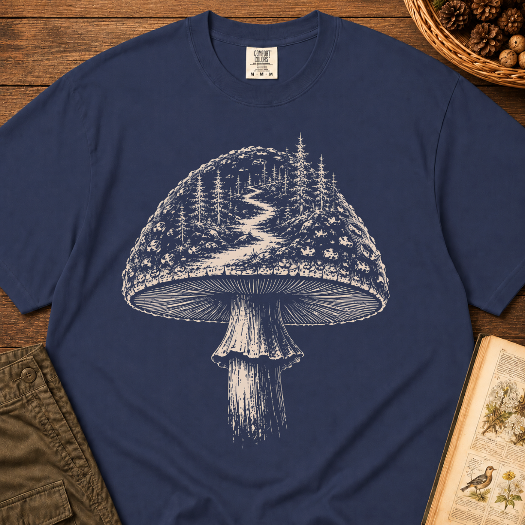 Mushroom Landscape T‑Shirt
