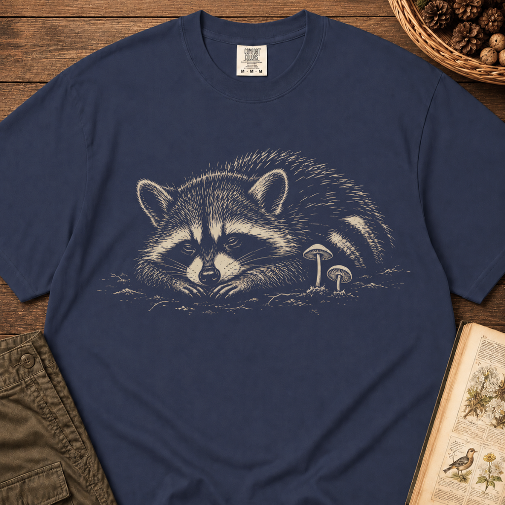 Resting Raccoon T‑Shirt