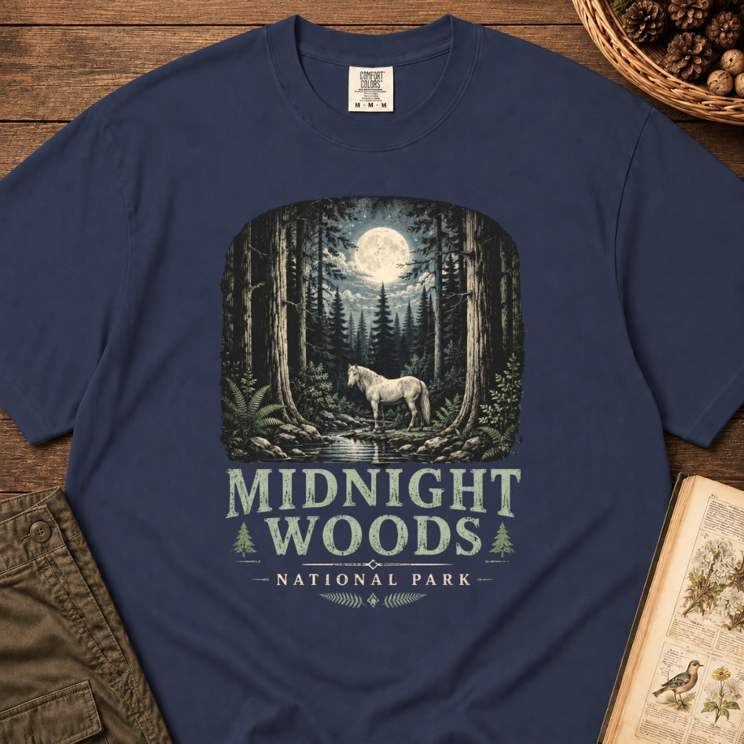 Midnight Woods Park T‑Shirt