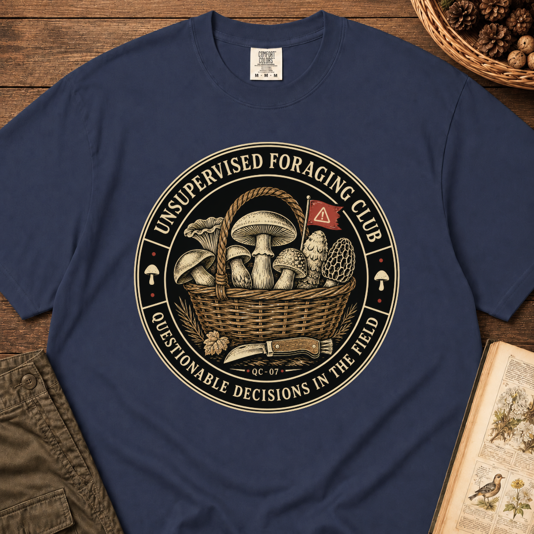 Unsupervised Foraging Club T‑Shirt