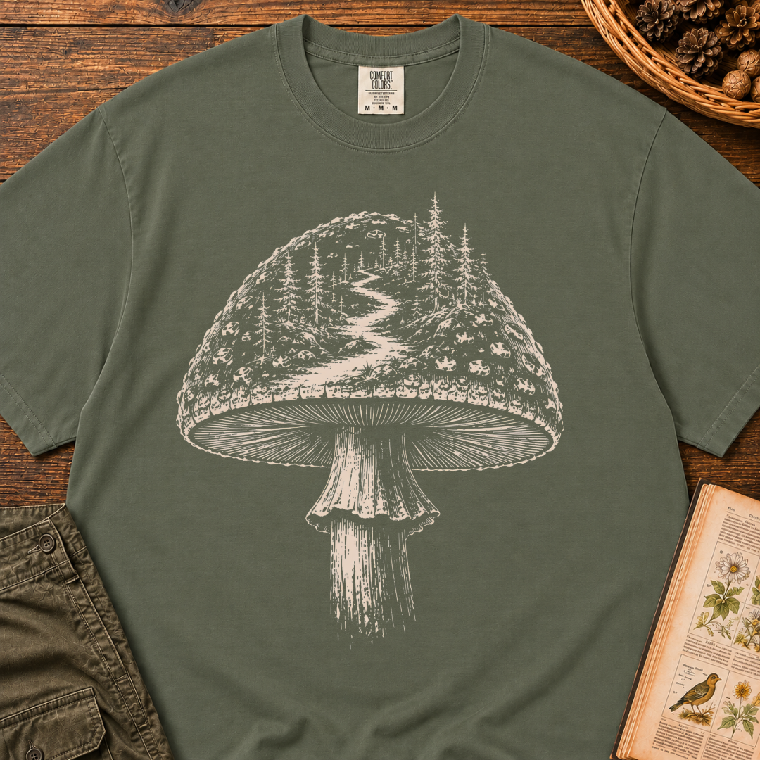 Mushroom Landscape T‑Shirt