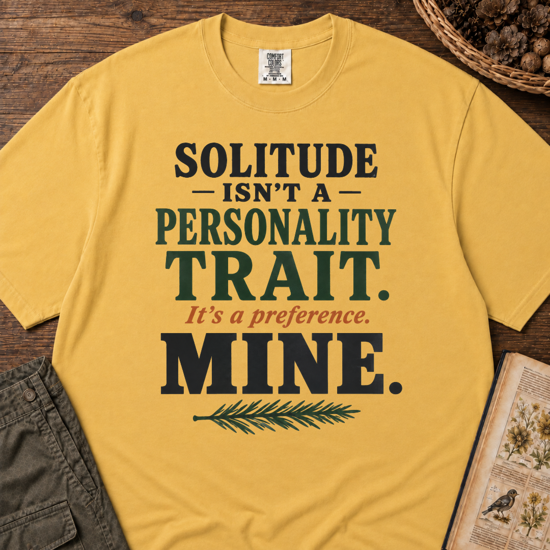 Solitude Personality Trait T‑Shirt