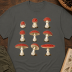 Amanita Grid T‑Shirt