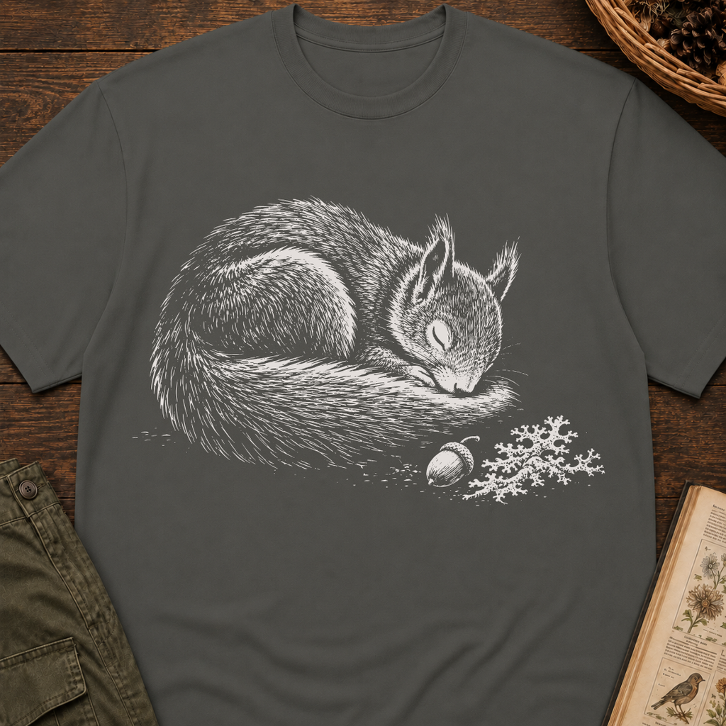 Sleeping Squirrel T‑Shirt