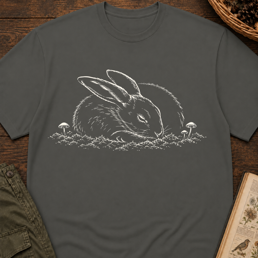Sleeping Moss Hare T‑Shirt