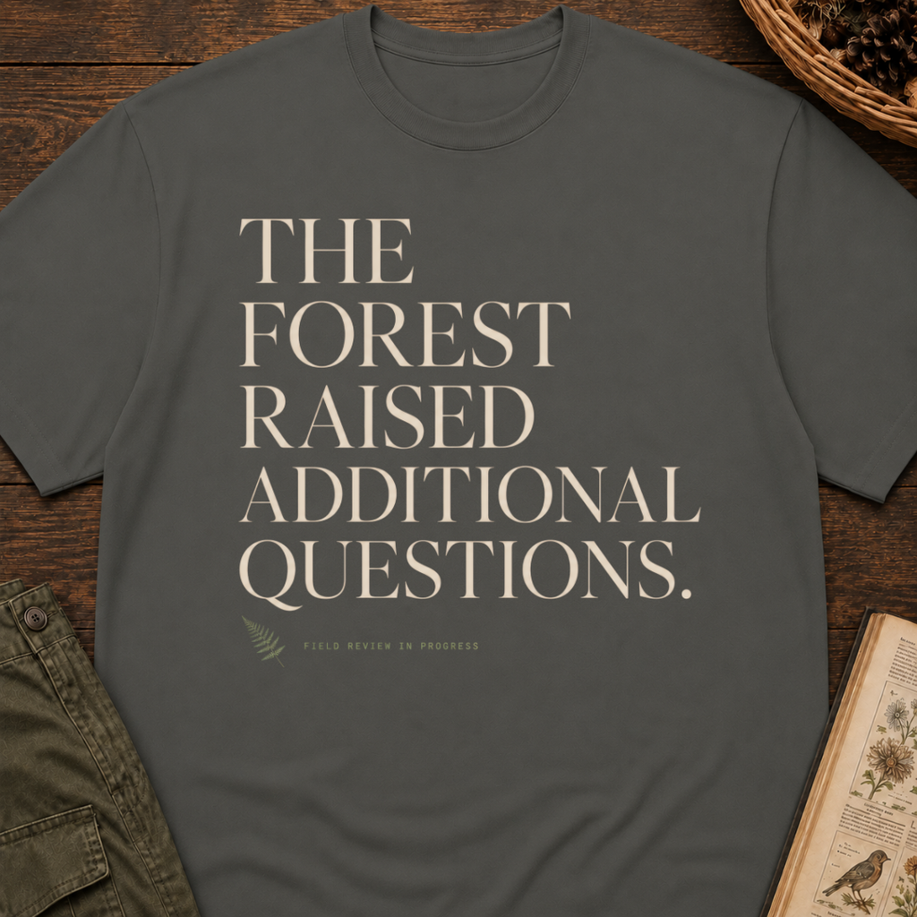 Forest Raised Questions T‑Shirt