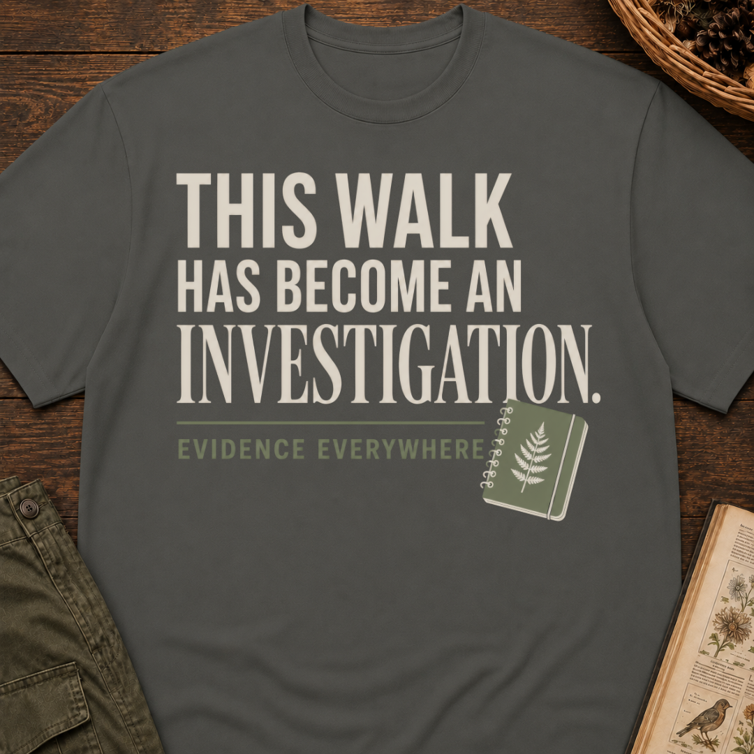 Walk Investigation T‑Shirt