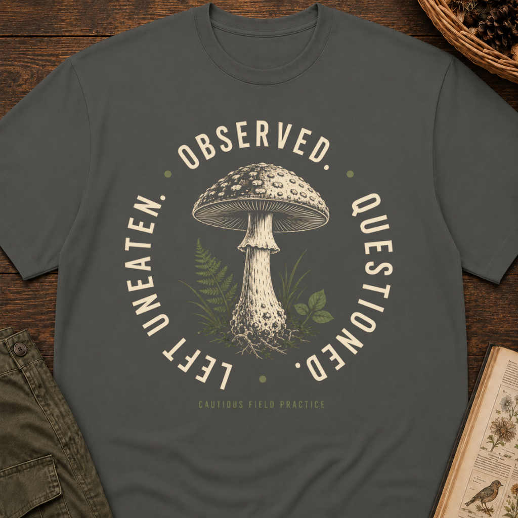 Observed Questioned Uneaten T‑Shirt