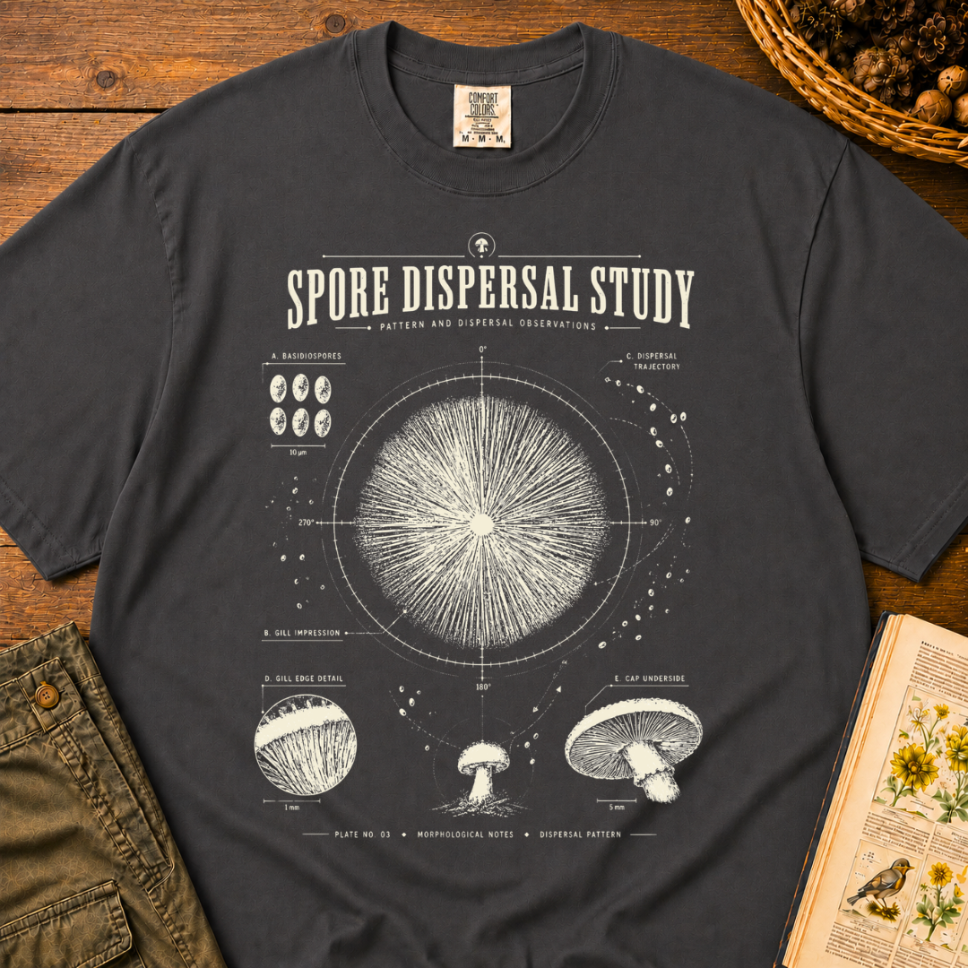 Spore Dispersal Study T‑Shirt