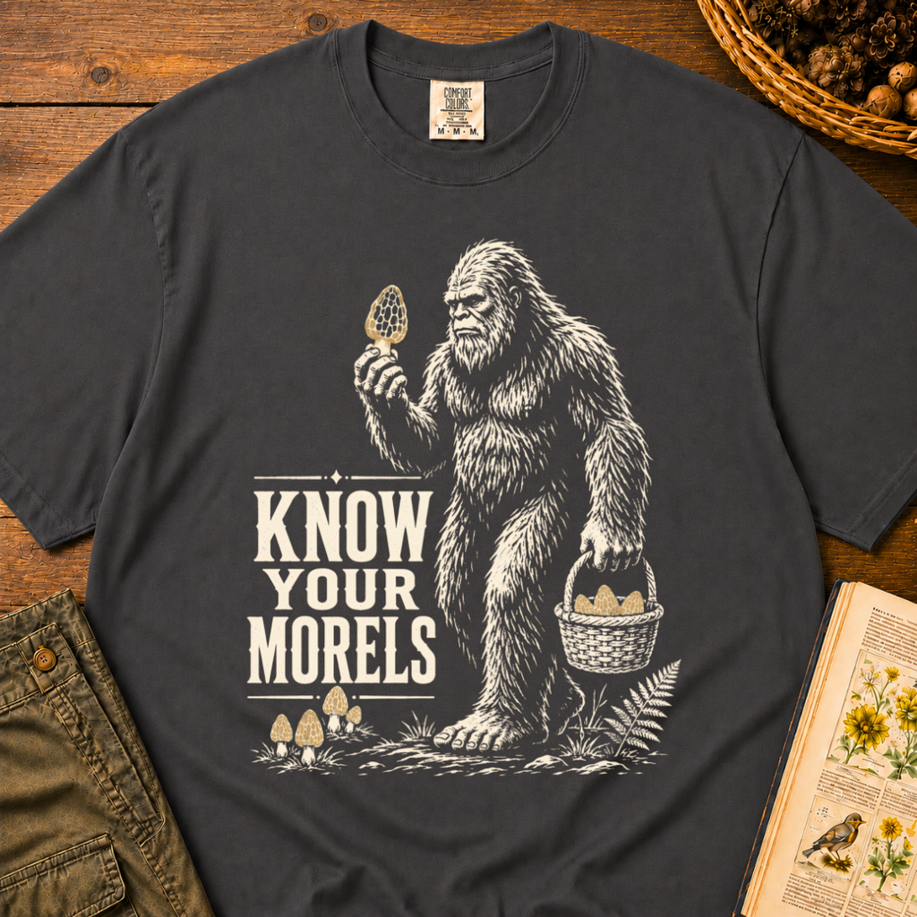 Know Your Morels T‑Shirt