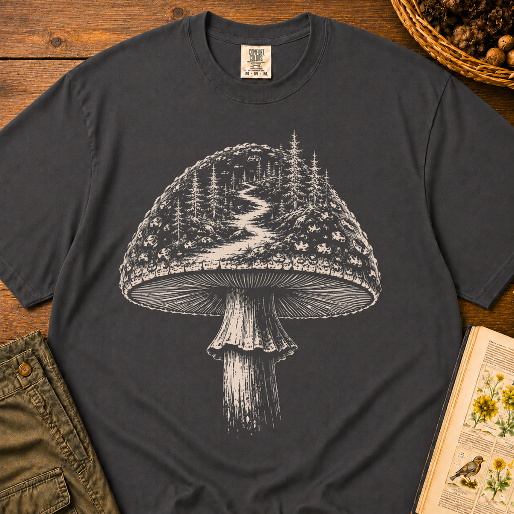 Mushroom Landscape T‑Shirt