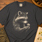 Raccoon Mushroom Bandit T‑Shirt