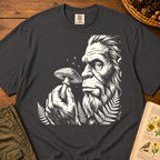 Bigfoot Mushroom Close Up T‑Shirt