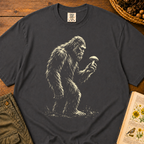Bigfoot with Mushroom Profile T‑Shirt