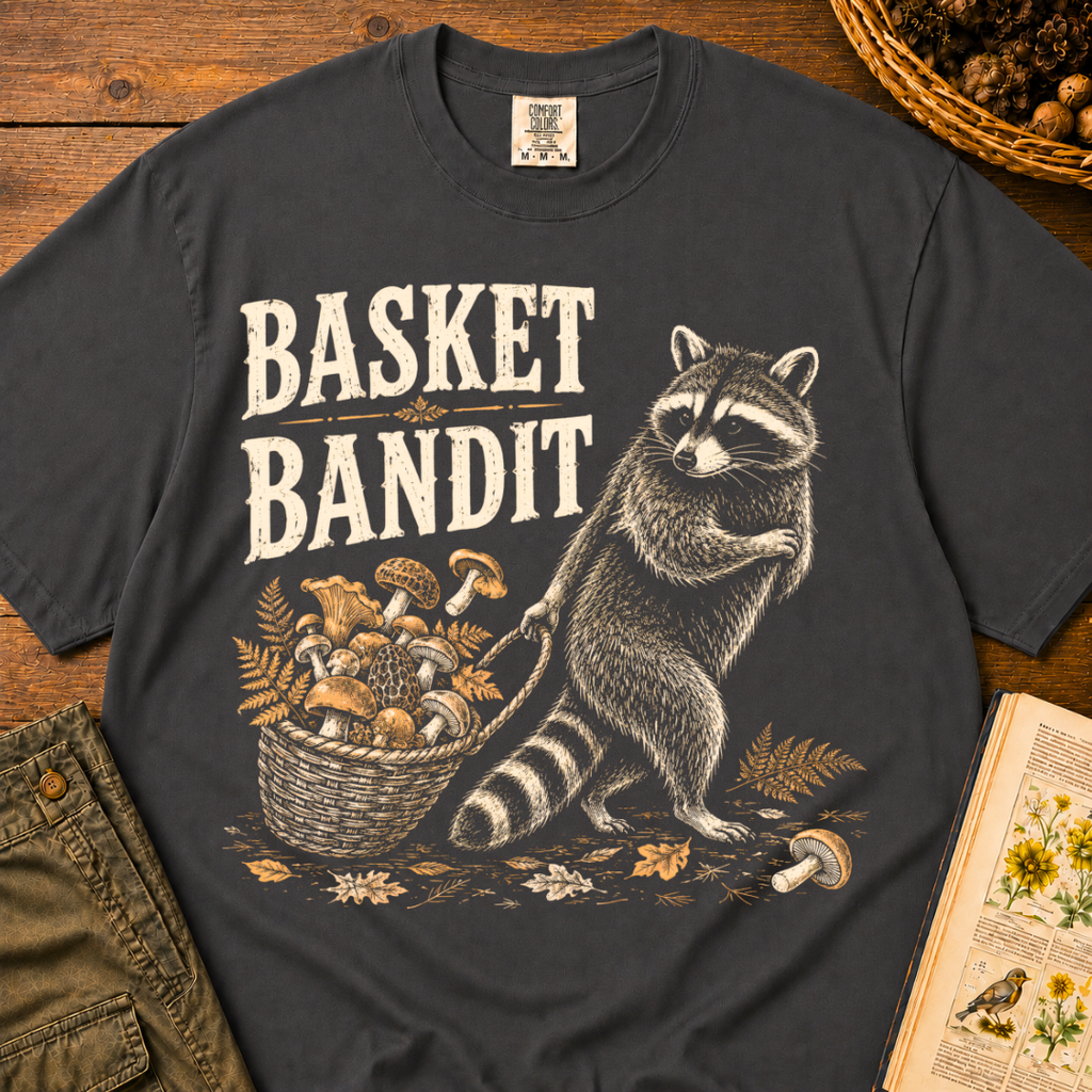 Basket Bandit Raccoon T‑Shirt