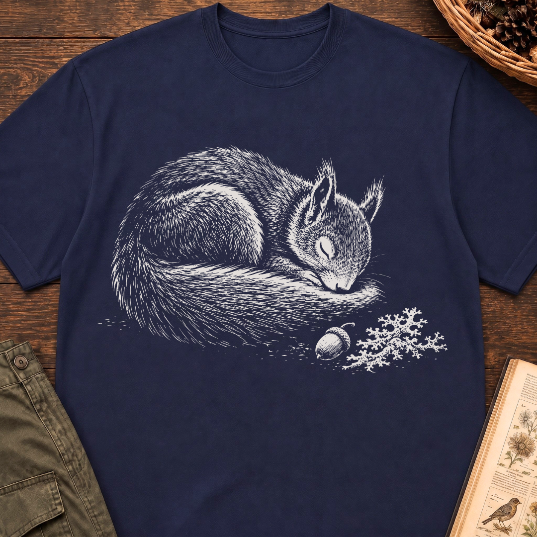 Sleeping Squirrel T‑Shirt
