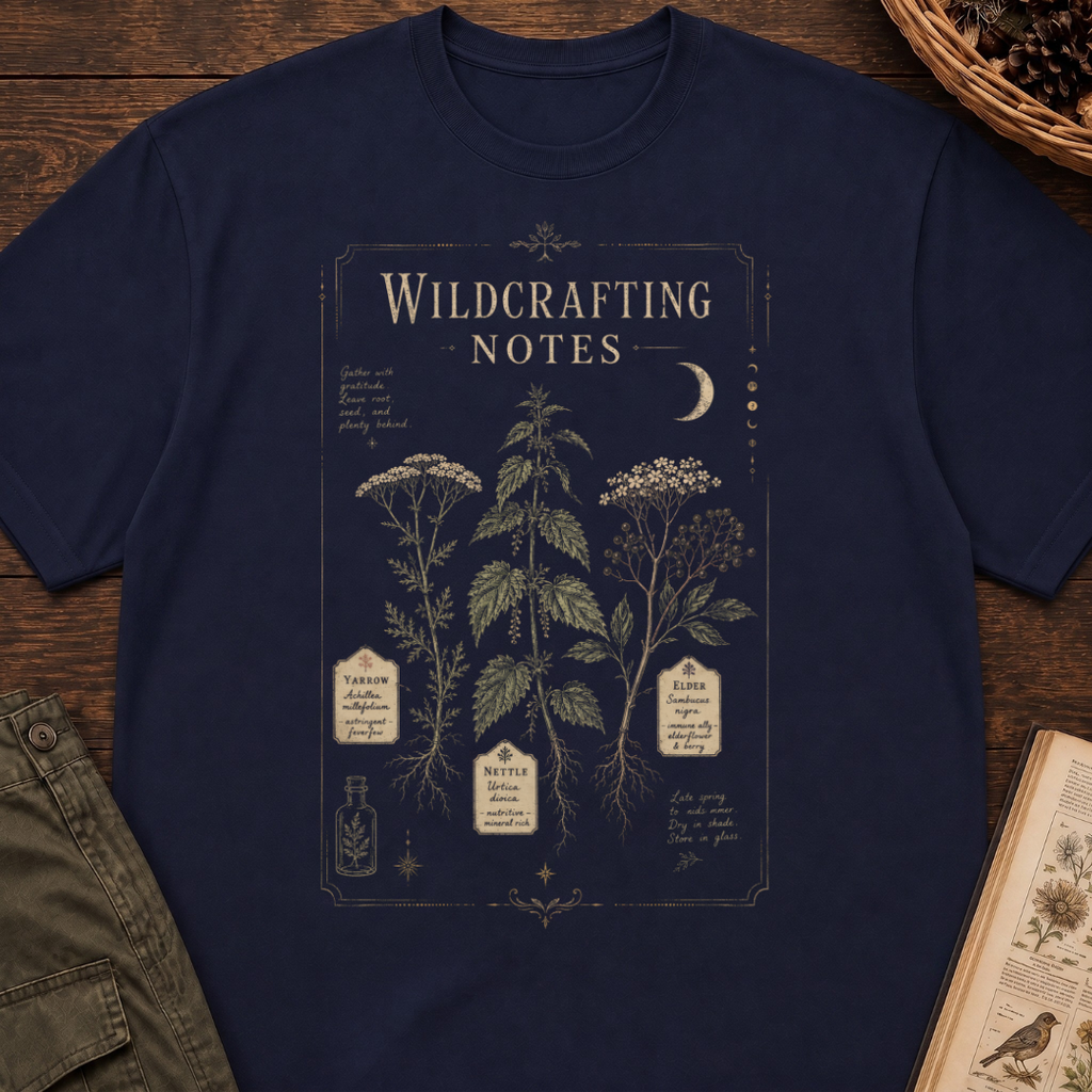 Wildcrafting Notes T‑Shirt