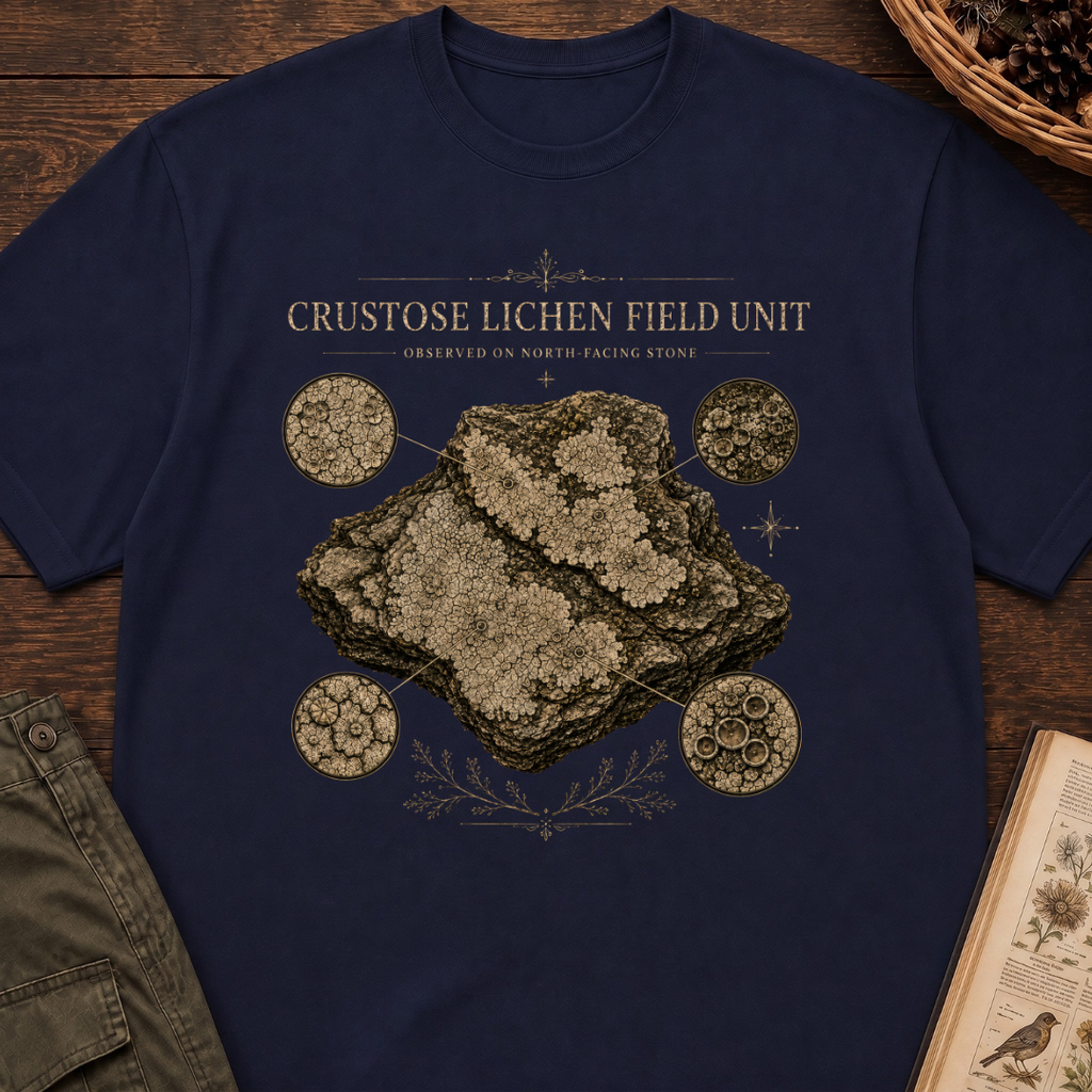 Crustose Lichen Field Unit T‑Shirt