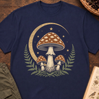 Moonlit Mushroom Emblem T‑Shirt