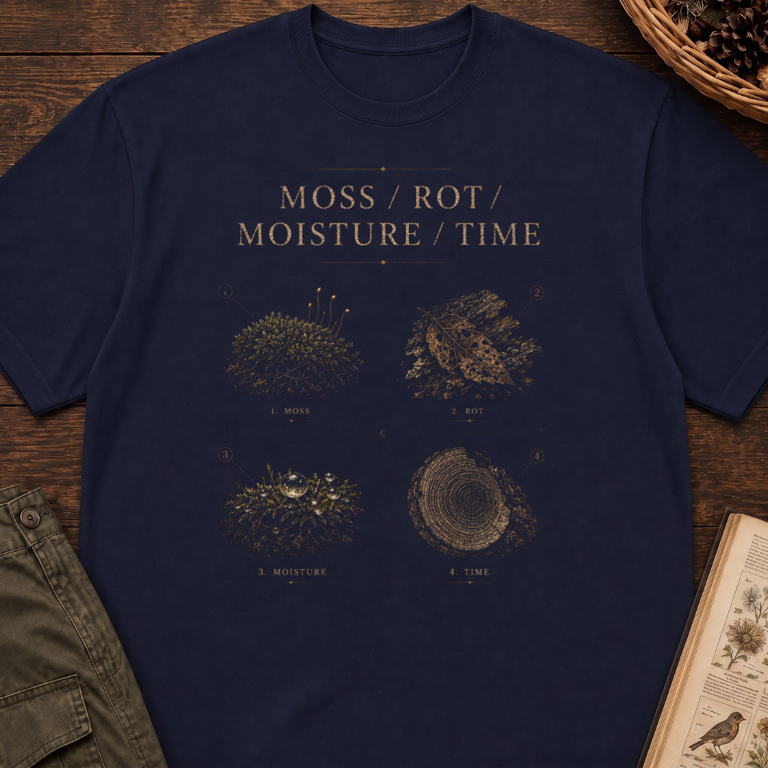 Moss Rot Moisture Time T‑Shirt