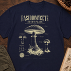 Basidiomycete Study Plate T‑Shirt