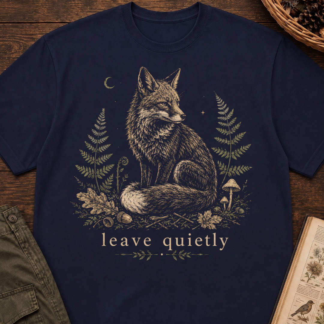 Leave Quietly No 2 T‑Shirt