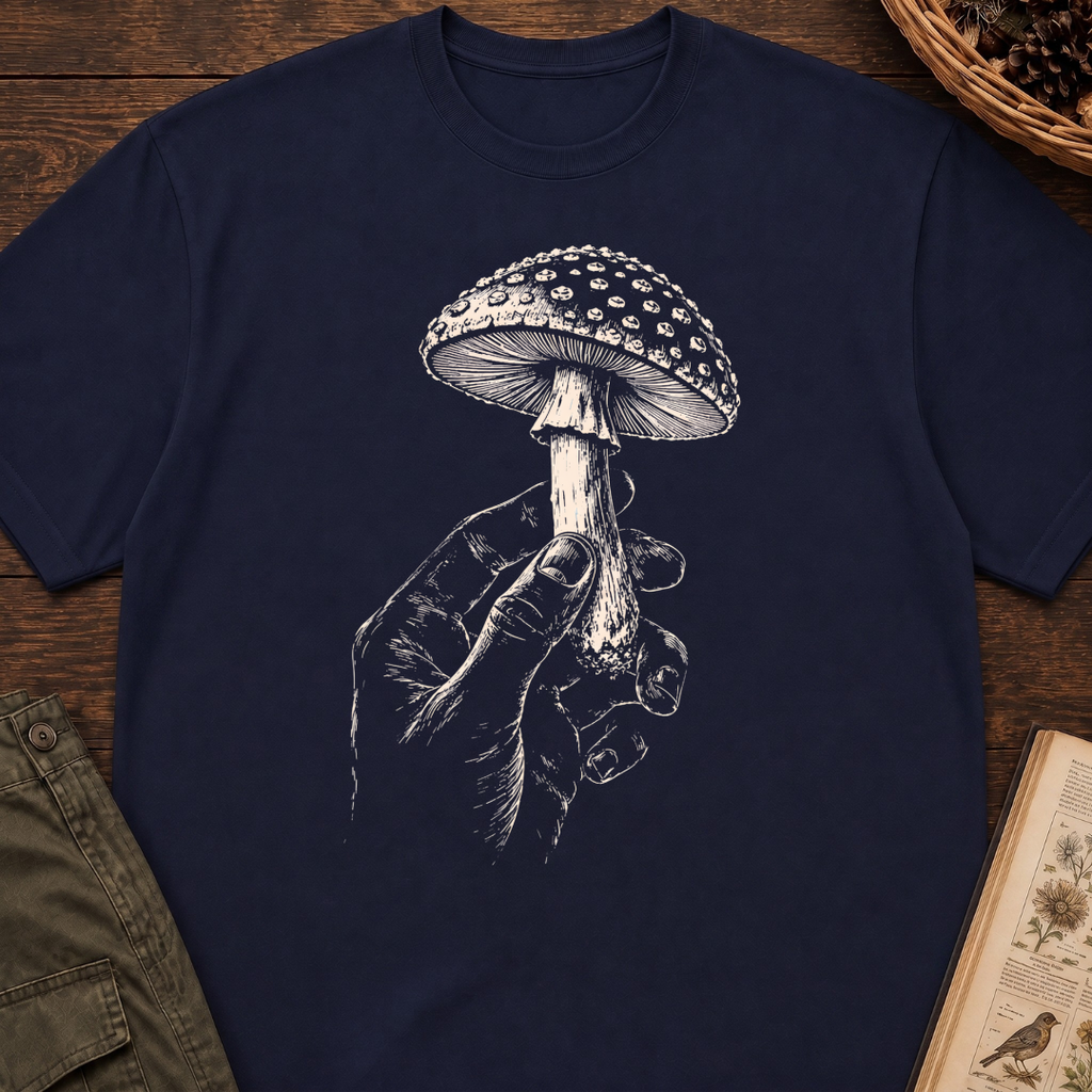 Mushroom Hand Study T‑Shirt