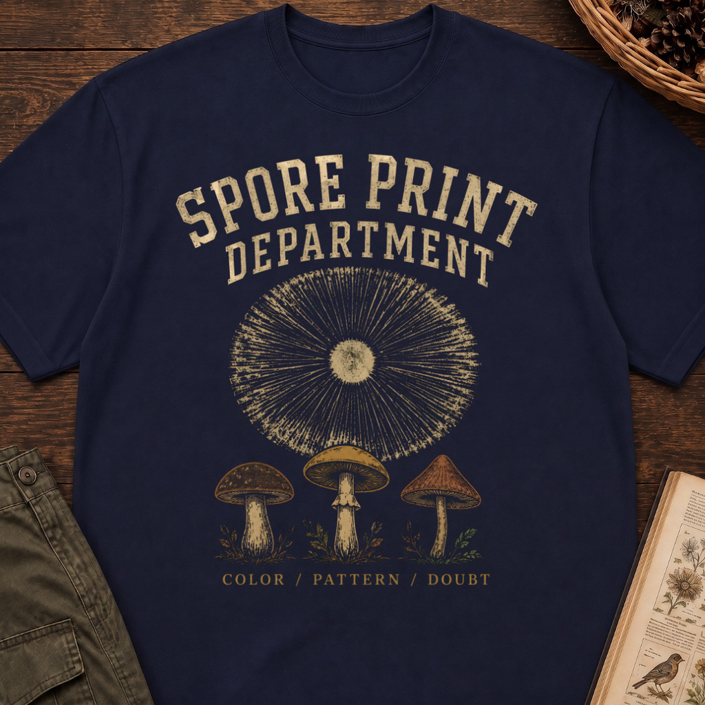 Spore Print Department T‑Shirt