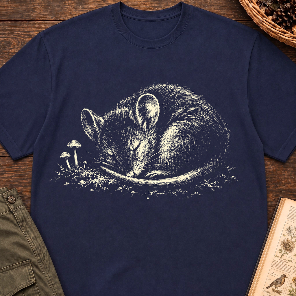 Sleeping Mouse T‑Shirt