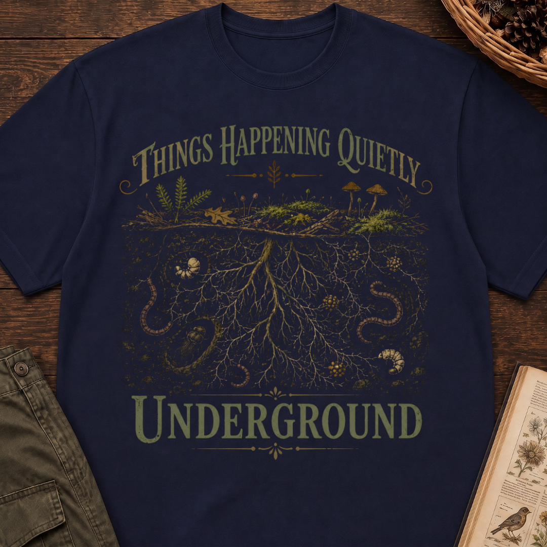 Things Happening Quietly Underground T‑Shirt