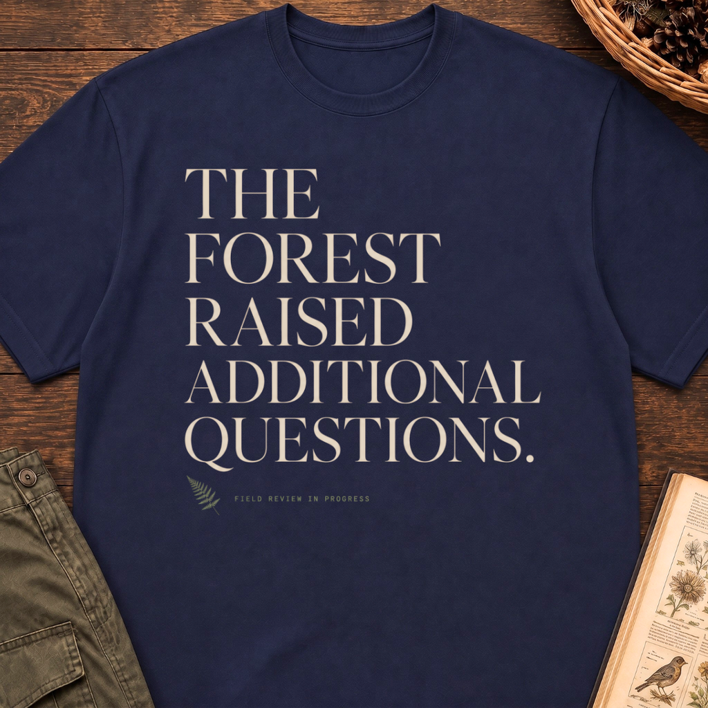 Forest Raised Questions T‑Shirt