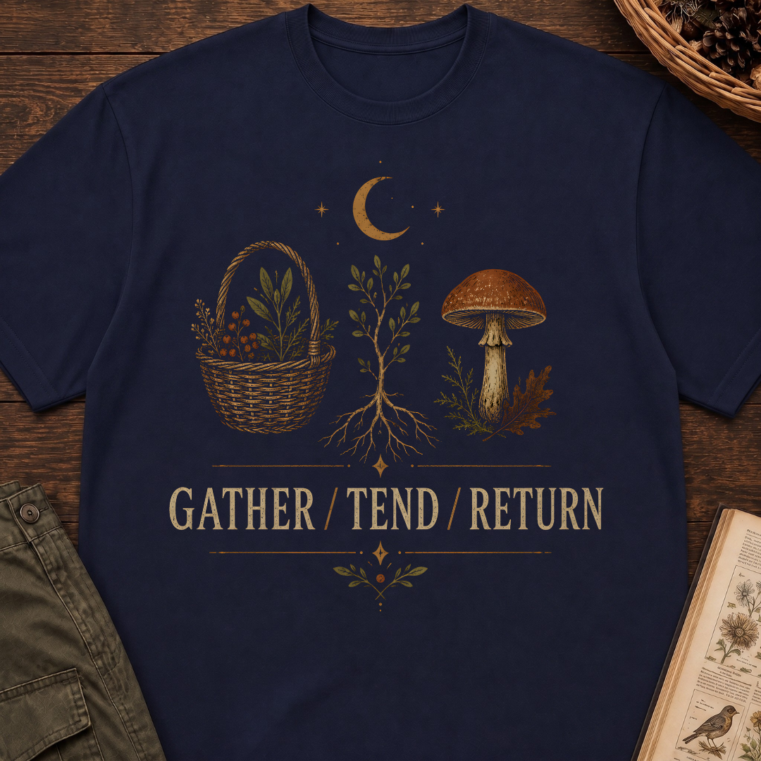 Gather / Tend / Return T‑Shirt