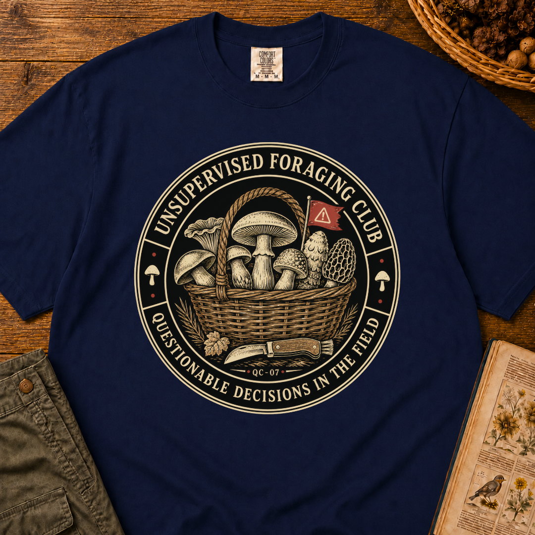 Unsupervised Foraging Club T‑Shirt