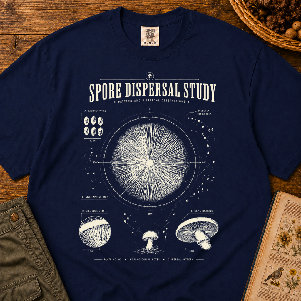 Spore Dispersal Study T‑Shirt