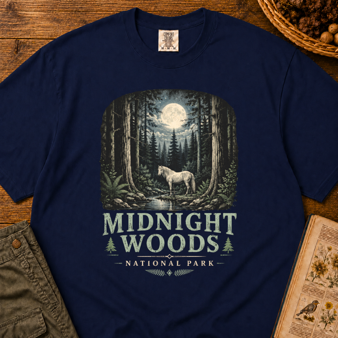 Midnight Woods Park T‑Shirt