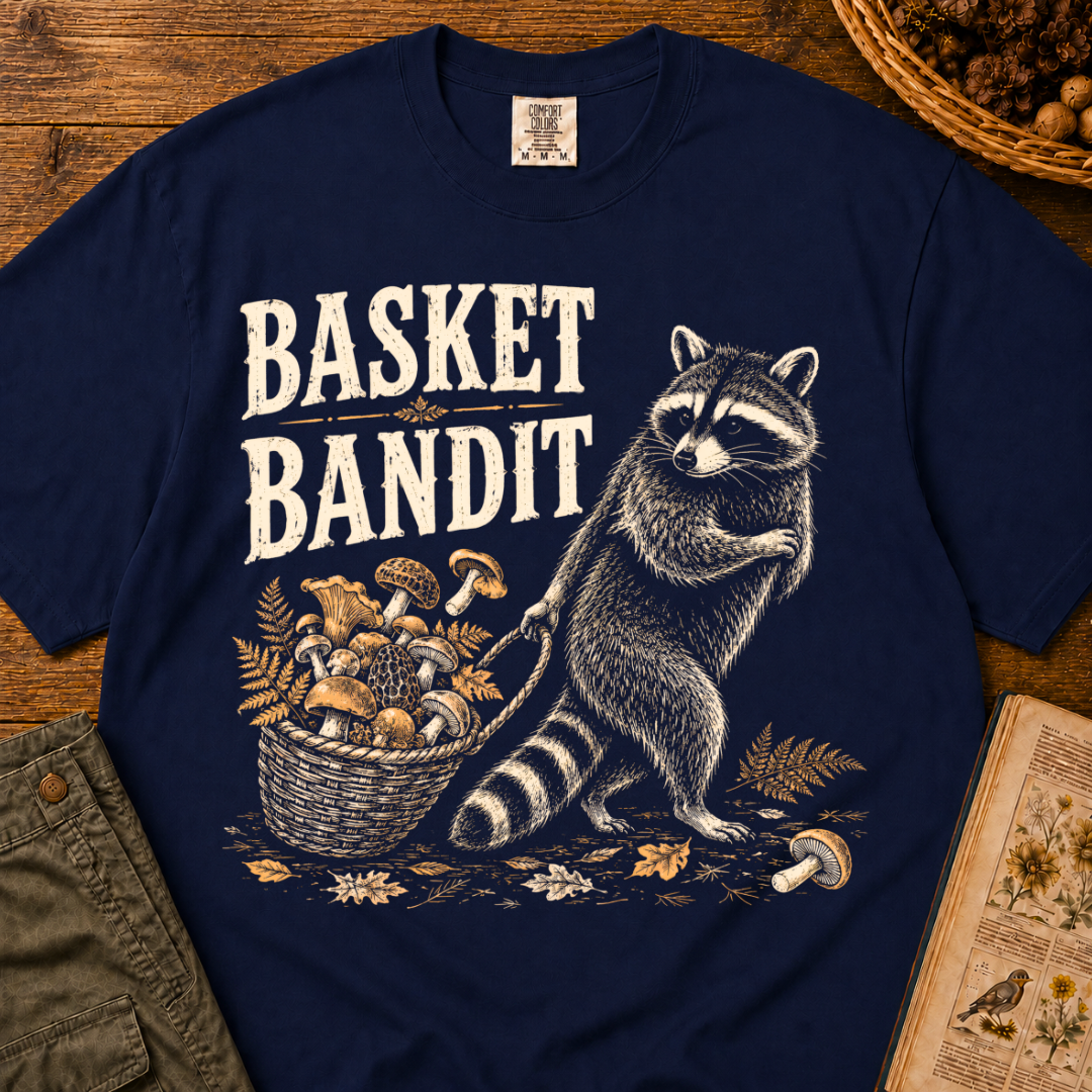Basket Bandit Raccoon T‑Shirt
