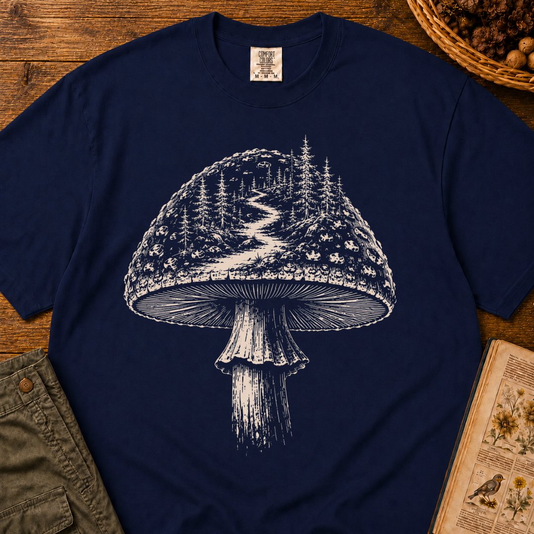 Mushroom Landscape T‑Shirt