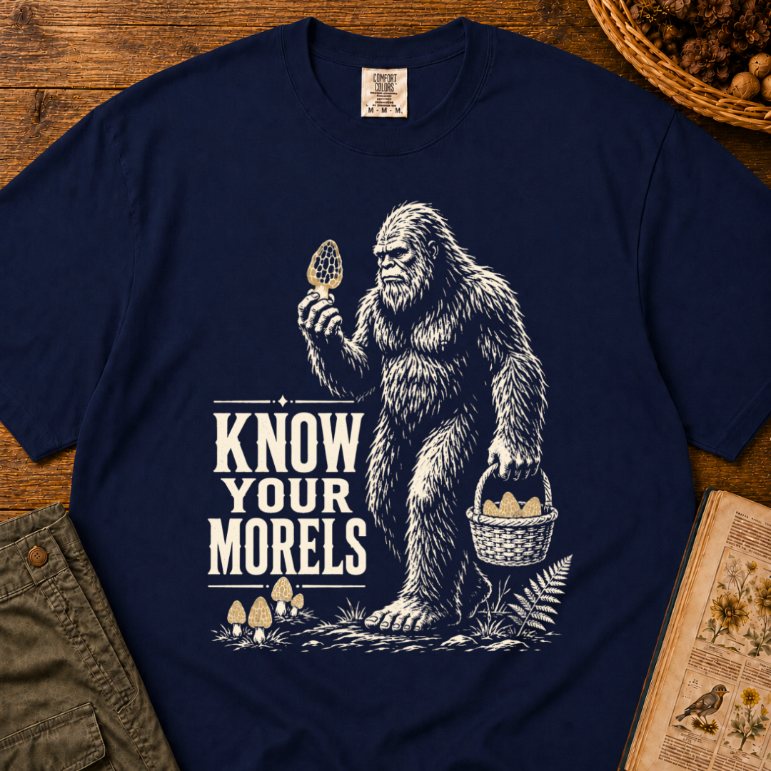 Know Your Morels T‑Shirt