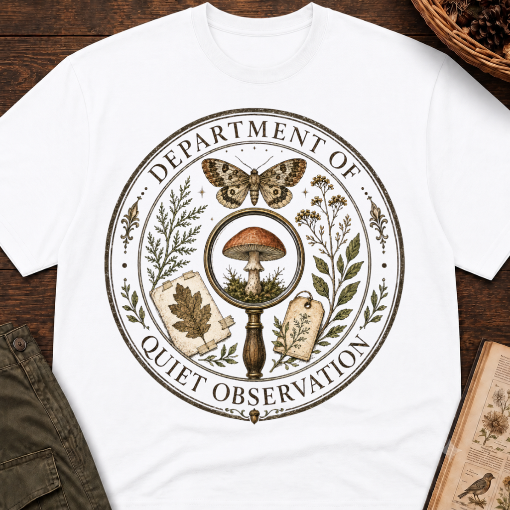 Department of Quiet Observation T-Shirt