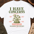 Concerns Regarding Specimen T-Shirt